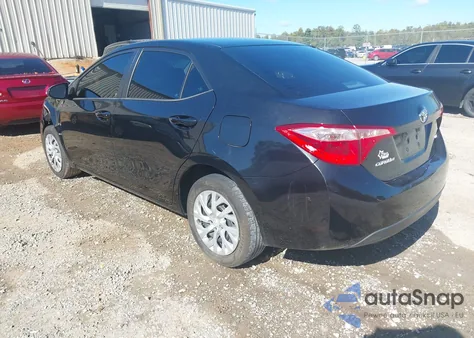 2017 Toyota Corolla Le из США, поврежденный, VIN 5YFBURHE4HP657791
